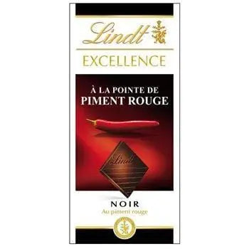 Lindt Excellence Dark Chocolate with Red Chilli Pepper 100g