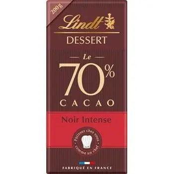 Lindt Intense Dark Dessert 70% Cocoa 200g