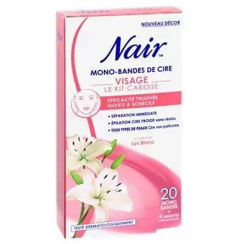 Nair White Lily Face Wax (x20) strips