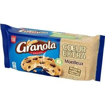 Granola Extra Soft Chocolate Heart Cookies 208g
