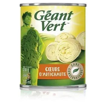 Geant Vert Artichoke hearts 240g