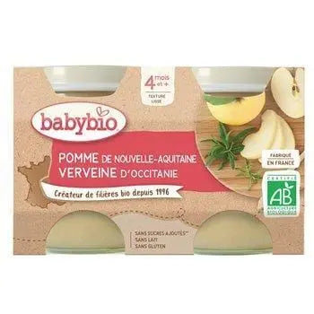 Babybio Small Pot Apple Verbena 2x130g