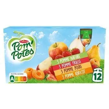 Materne Pom'Potes Panache Gourds 12x90g