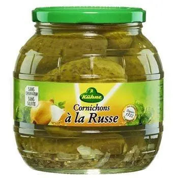 Kühne Russian Gherkins 530g
