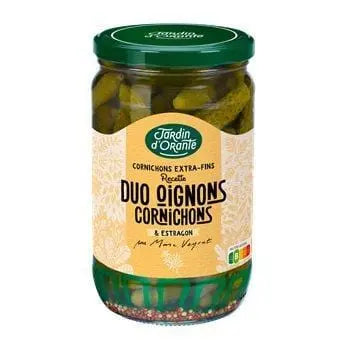 Jardin D'Orante Duo Gherkins Onions 360g