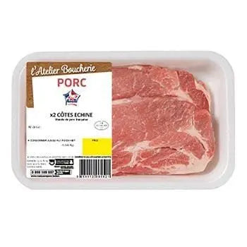 L'Atelier Pork Chops (x2) 340g