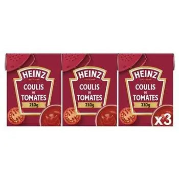 Heinz Tomato Coulis 3x210g
