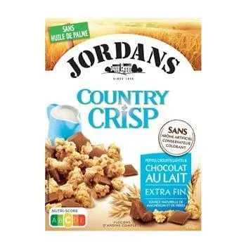 Jordan Country Crisp Milk Chocolate 550g