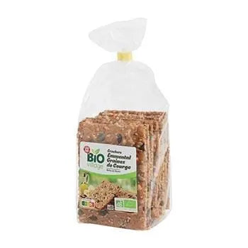 Bio Village Squash Seed Crackers Emmental 200g