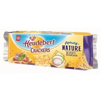 Heudebert Natural Crackers 250g