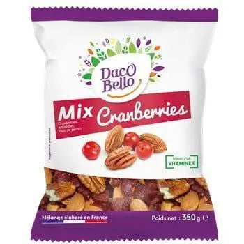 Daco Bello Cranberry Mix 350g