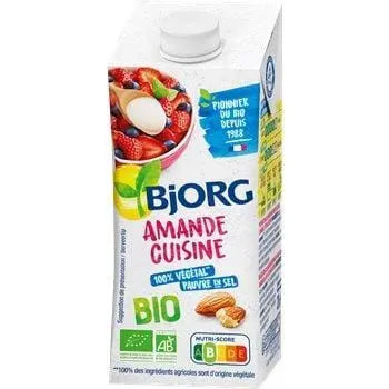 Bjorg Cream Almond Cuisine 200ml