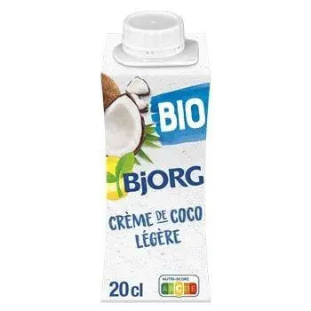 Bjorg Organic light coconut cream 20cl