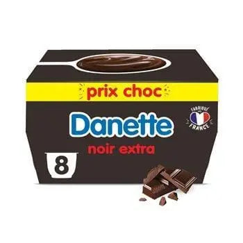 Danette Dark Chocolate Extra 8x125g