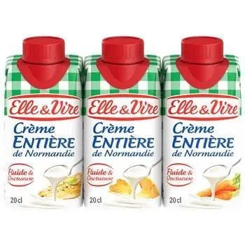 Elle&Vire Full Cream Fluid 30%mg (3x20cl)