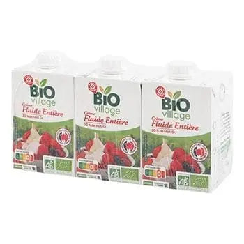 Bio Village Full Cream Fluid 3x20cl