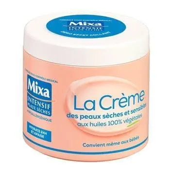Mixa La Creme Des Peaux Seches et Sensibles Vegetable Oils 400ml