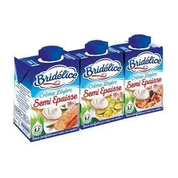 Bridélice Semi Thick Light Cream 18%mg (3x20cl)
