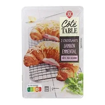 Ham and Emmental Croissants (2x170g)