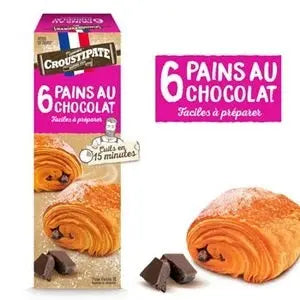 Croustipate Pain au Chocolat (x6) 290g