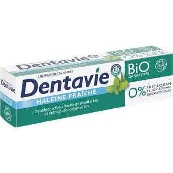Dentavie Organic Fresh Breath Toothpaste - 75ml