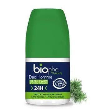 Deodorant Biopha Nature Homme Nature bio - 50ml