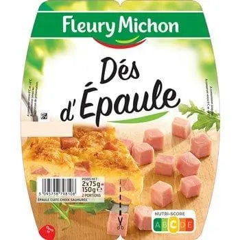 Fleury Michon Shoulder cubes (2x75g)