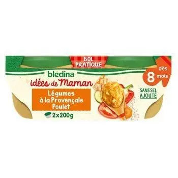 Bledina Mum's Idea Vegetables A la Provençale Chicken 2x200g