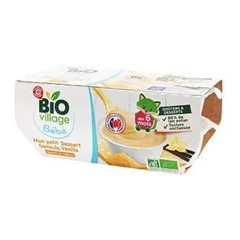 Bio Village Semolina Dessert 4x100g