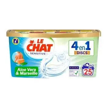 Le Chat Aloe Vera and Marseille Soap Sensitive Detergent (x25) 625g