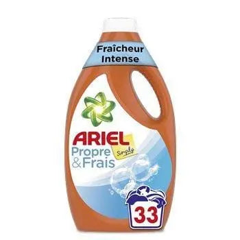 Ariel Liquid Laundry Clean & Fresh Intense Freshness (x33) 1.815L
