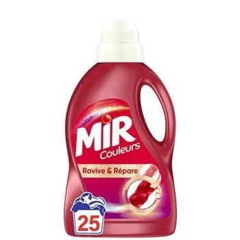 Mir Colours Liquid detergent 1.5L ( Red bottle) (x25)