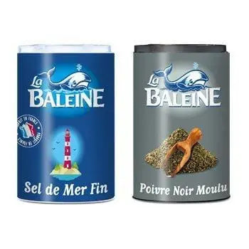 La Baleine Salt and Pepper Duo (50g+18g)