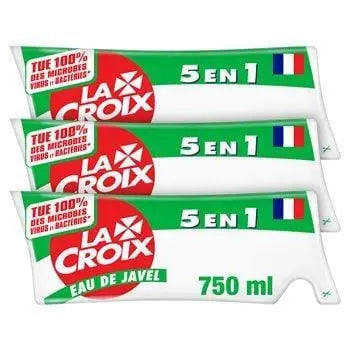 La Croix Eau de Javel 5 in 1 Disinfectant 3x250ml