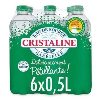 Cristaline Petillante Small Size 6x50cl
