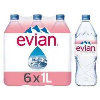 Evian Mineral Water 6x1.5L