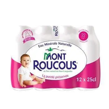 Mont Roucous Mineral water 12x25cl
