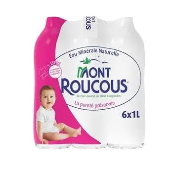 Mont Roucous Mineral Water 6x1L