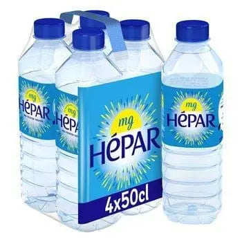 Hepar Natural Mineral Water 4x50cl