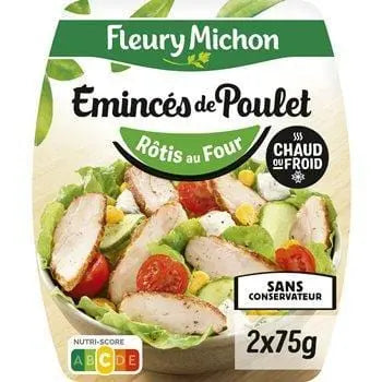 Fleury Michon Sliced Roast Chicken (2x75g)
