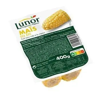 Lunor Corn on the cob Precooked 400g