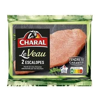 Charal Veal escalope (x2) 260g