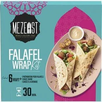 Mezeast Falafel Wrap Mix(x6)420g