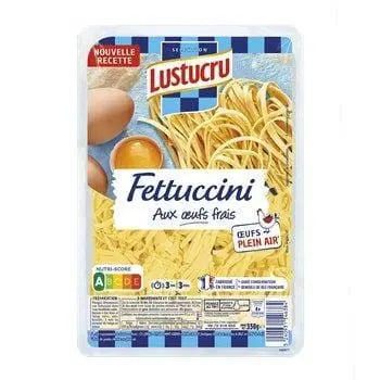 Lustucru  Fettuccini with free range eggs - 350g