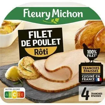 Fleury Michon Roast Chicken Fillet (x4) 120g