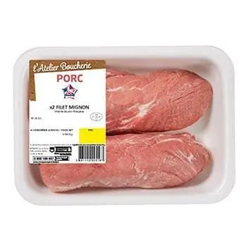 L'Atelier Pork tenderloin slices 750g