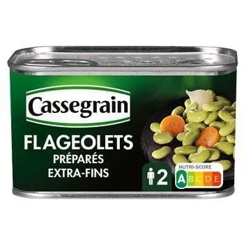 Cassegrain Extra Fine Cooked Flageolets 265g
