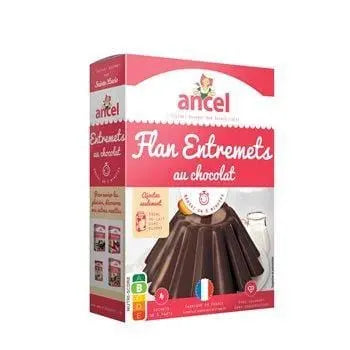 Ancel Chocolate Entremets Flan (x4) 232g