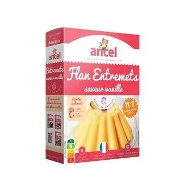 Ancel Vanile Entremets Flan (x4) 180g