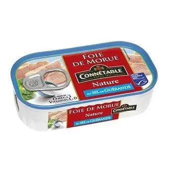 Connetable Natural Cod Liver 121g